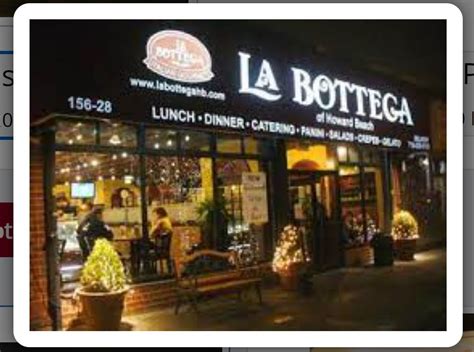 La Bottega Restaurant in Queens / Official Menus & Photos