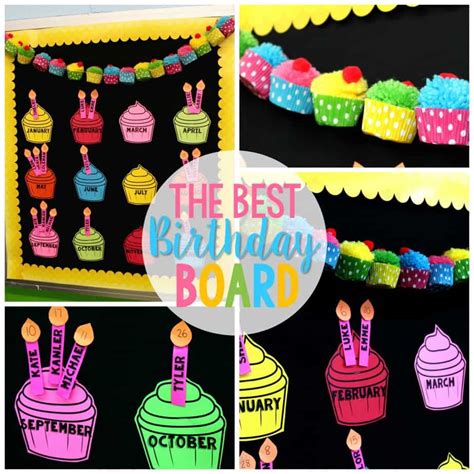 The Best Birthday Board for Your Classroom | Just Reed & Play