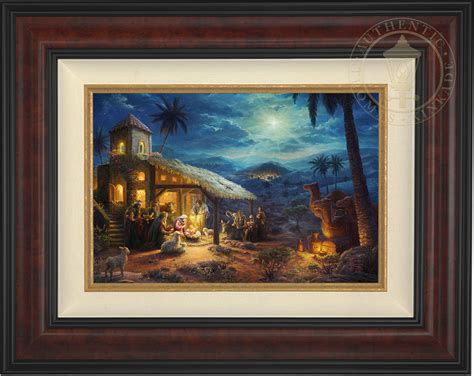 The Nativity - Limited Edition Canvas – Thomas Kinkade Studios