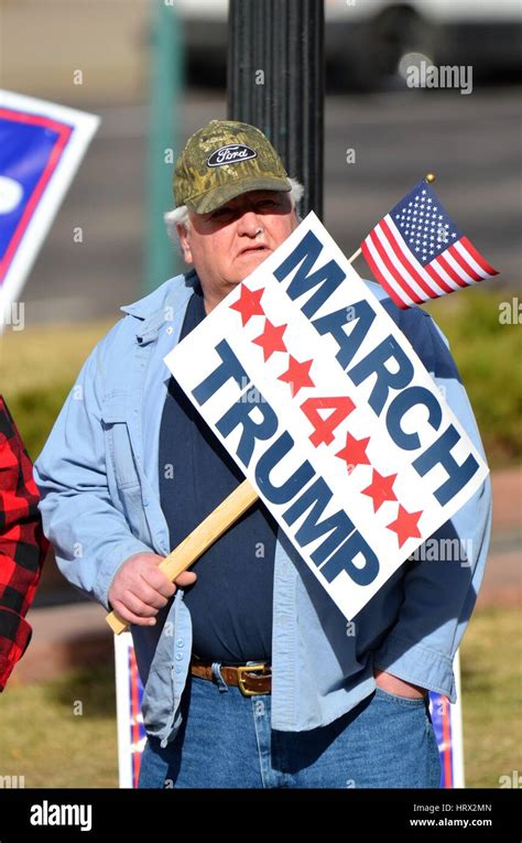 Trump Rally Supporters Stock Photo - Alamy