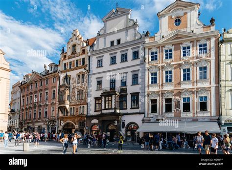 The Old Town Square of Prague Stock Photo - Alamy