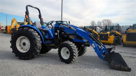 2007 New Holland T2410 4WD Tractor Loader at Martin Implement - YouTube