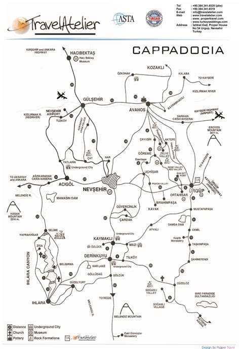 Cappadocia World Map