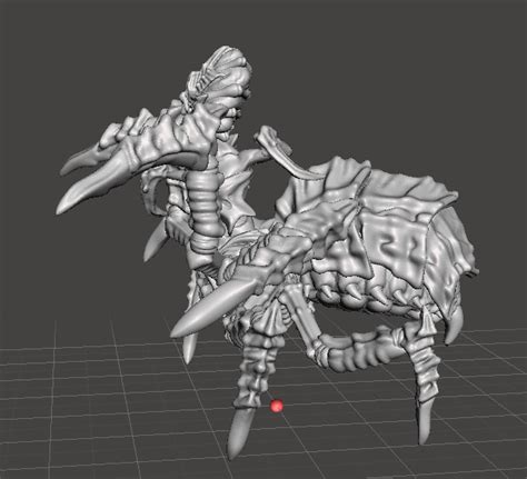 STL file DRIDER WARRIOR MINIATURE MODEL FOR FANTASY GAMES DND RPG・3D ...