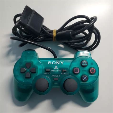 SONY PLAYSTATION 2 PS2 DualShock Controller Emerald Green Clear Transparent OEM $34.95 - PicClick CA