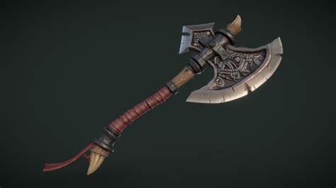 Viking Axe Model - Buy Royalty Free 3D model by Filip Leurs ...