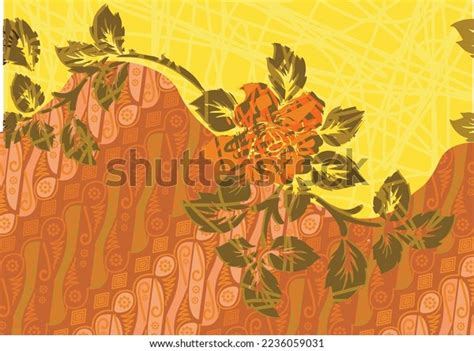 Batik Indonesian Technique Waxresist Dyeing Applied Stock Vector (Royalty Free) 2236059031 ...