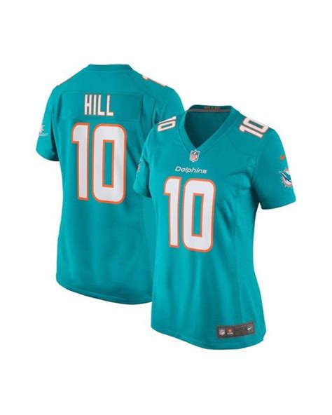 Nike Tyreek Hill Aqua Miami Dolphins Game Jersey in Blue | Lyst