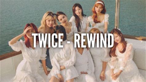 TWICE - 'Rewind' easy lyrics - YouTube