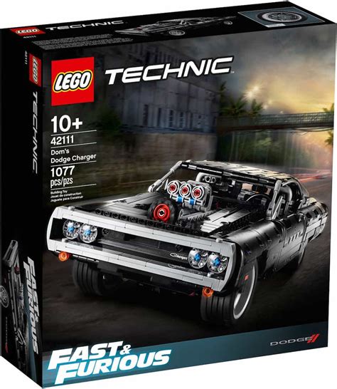 Dom's Charger from Fast & Furious Comes to Life in Lego Form