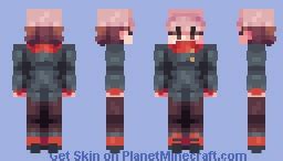 Yuji Itadori Minecraft Skin