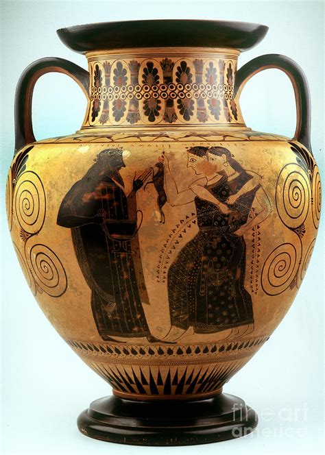 Painting On Vase: Dionysos Painting by Greek - Fine Art America