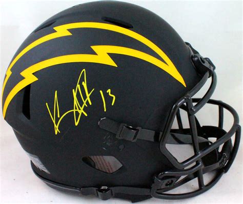 Los Angeles Chargers Authenticated Signed Football Helmets — Ultimate ...