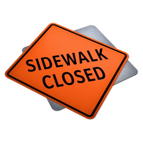 Sidewalk Closed - Traffic Supply | 310-SIGN