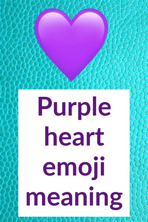 Purple heart emoji | Heart emoji, Purple heart, Emoji