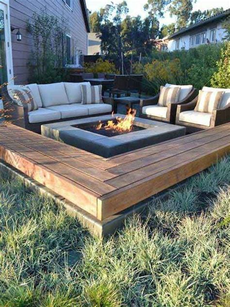 23 Impressive Sunken Design Ideas For Your Garden and Yard | Backyard, Backyard fire, Fire pit ...