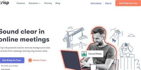 Krisp - Info, Pricing & Guides | AI TOOL GURU