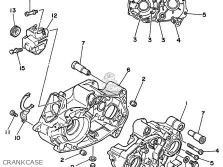 Yamaha PW80 1999 (X) USA parts lists and schematics