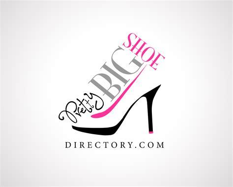 Pretty Big Shoe - Sara Tavenner Designs | Business card logo design, Shoe logo design, Logo design