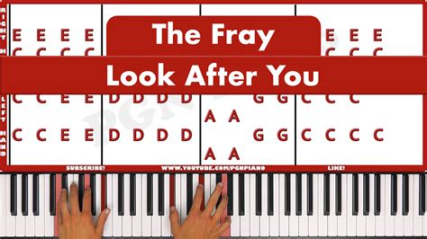 The Fray – Look After You – Easy – MARKS PIANO