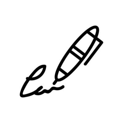 Pen Signature Vector Art, Icons, and Graphics for Free Download