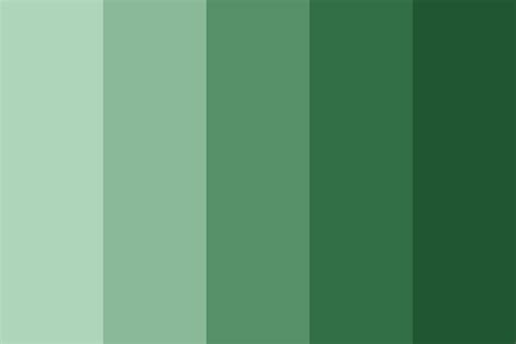 very cool quite literally - greens Color Palette