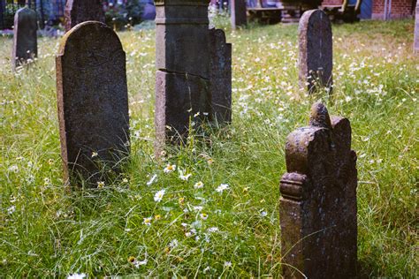 Tombstones at the old graveyard – free photo on Barnimages