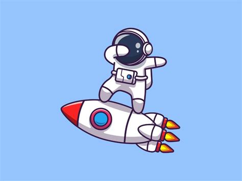 Astronauts!!! 👨‍🚀🚀🌙 | Rocket cartoon, Astronaut cartoon, Astronaut illustration