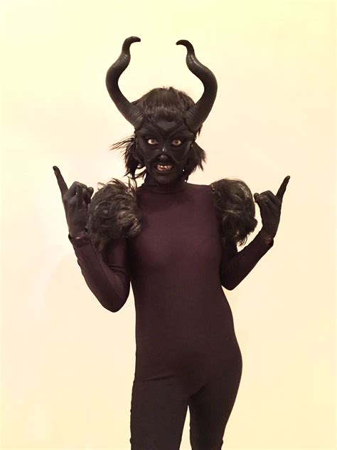 Demon goat costume Halloween Ideas, Goats, Demon, Batman, Costumes, Superhero, Fictional ...