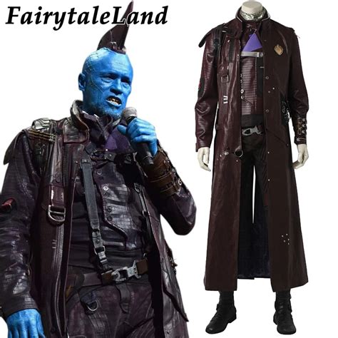 Guardians of the Galaxy 2 Yondu Udonta Cosplay Costume Carnival Halloween costumes adult men ...