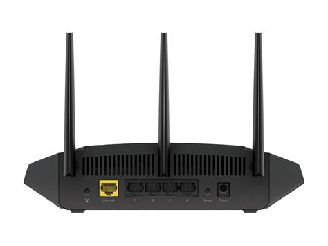 NETGEAR AX1800 4-Stream Dual-Band WiFi 6 Router (up to 1.8Gbps) with NETGEAR Armor & NETGEAR ...