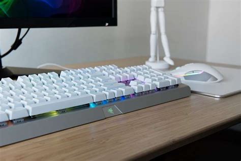 Razer BlackWidow X Chroma Mercury Edition - RGB Ergonomic Wired ...