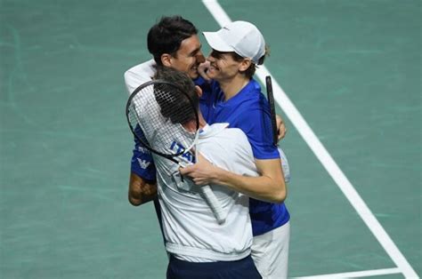 'Proud' Sinner twice beats Djokovic to send Italy into Davis Cup final ...