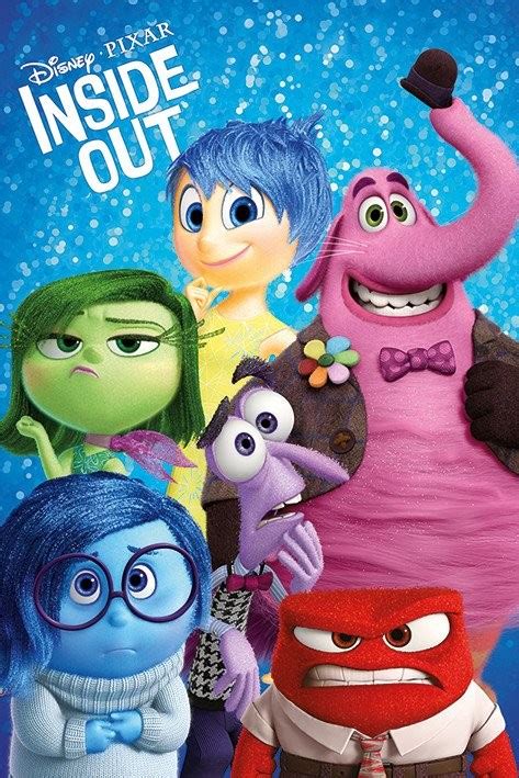 Inside Out - Characters Poster | Sold at UKposters