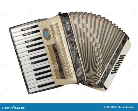 Piano accordion stock image. Image of piano, instruments - 15625283