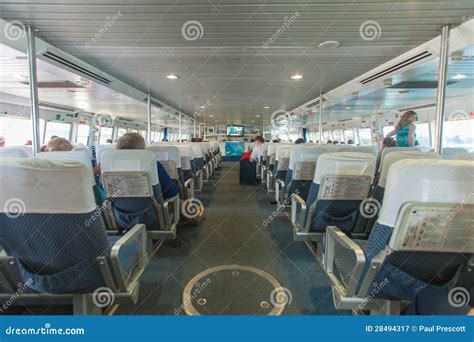 Passengers on the Passenger Deck on Board Editorial Photography - Image of travel, deck: 28494317