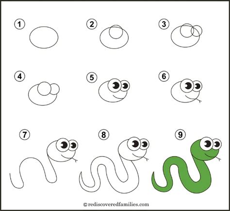 Easy animals To Draw For Kids | Rediscovered Families