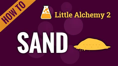 How to make SAND in Little Alchemy 2 - YouTube