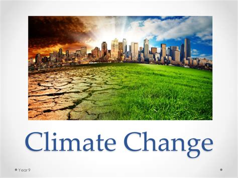 Climate Change GCSE Geography | Teaching Resources