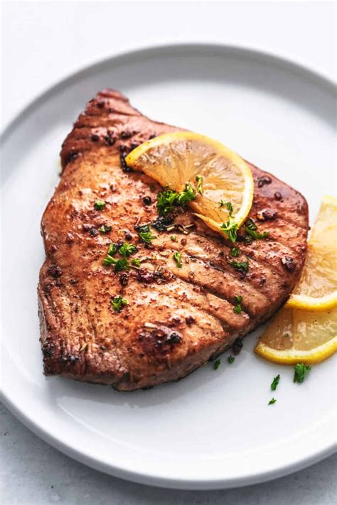 Garlic Herb Tuna Steak Marinade | Fresh tuna recipes, Grilled tuna, Tuna steak recipes