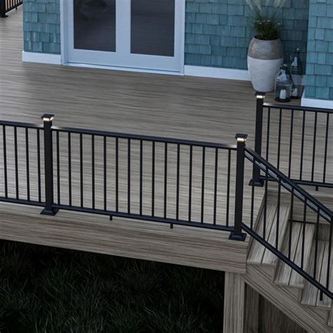 Deckorators DCK 6FT 42IN CL SBLK STR RAIL KIT Lowes.com | Deck stair railing, Deck railing ...