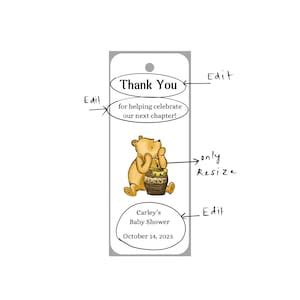 Digital Download Storybook Baby Shower Bookmark, Bookmark Favors, Baby ...