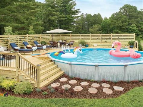 15 Handpicked Above Ground Pool with Deck Ideas for 2022 | Education