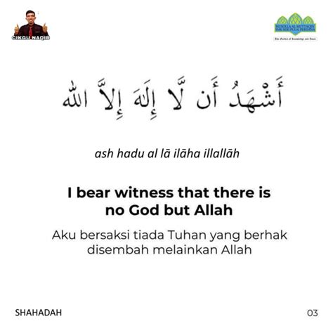 MAKSUD DALAM SOLAT: Dua Kalimah Syahadah (The Shahadah) MEANING IN SOLAT | PDF | Free Download