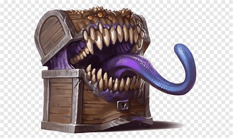 Dungeons & Dragons Mimic Monster Manual YouTube Role-playing game, youtube, purple, video Game ...