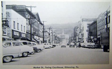 1959 Kittanning Pa. | Old street, Street view, Street