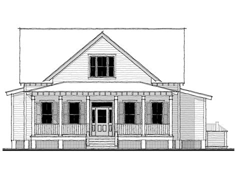 Oak Spring (013105) House Plan (013105) Design from Allison Ramsey Architects American Craftsman ...