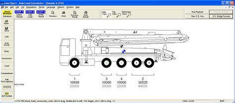 Load Calculation Software, Axle Load Pattern Software, Cargo Loading Software. | Load Xpert