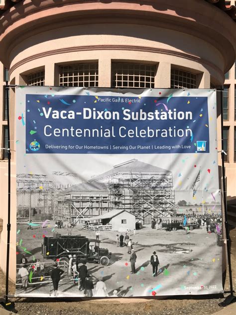 IBEW 1245 Executive Board Members Join Vaca-Dixon Substation Centennial Celebration