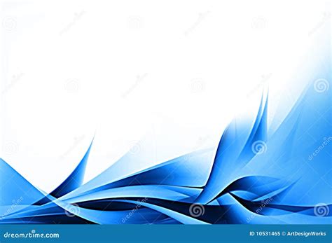 Abstract Background Blue Waving Design Stock Illustration - Illustration of graphics, abstractly ...